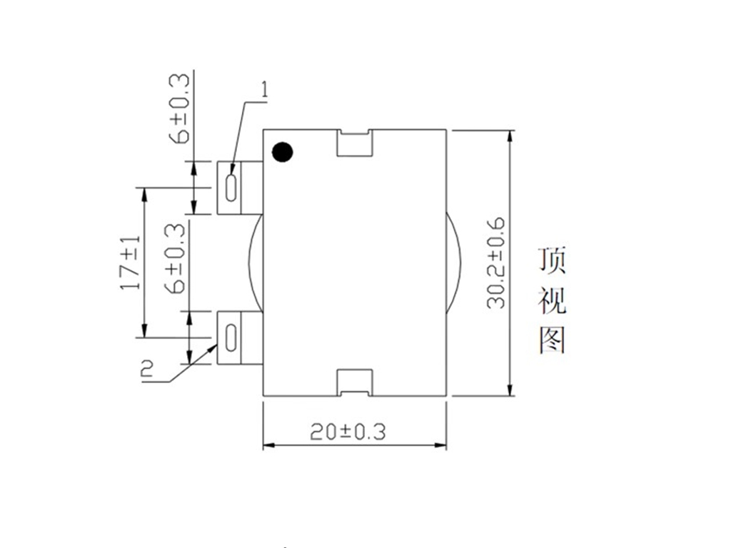 大电流平面电感器