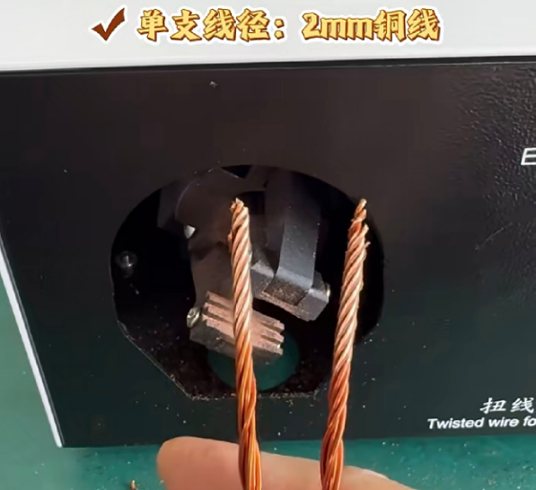 线圈漆包线扭线剥皮机